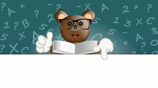 Toby Ted Teddybear learning school preschool collage pupil