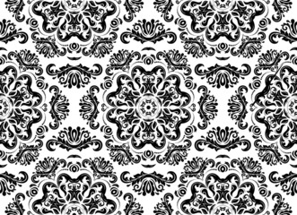 Damask Seamless Vector Pattern