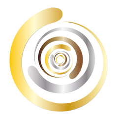 Wirbel - Gold, Silber, Bronze