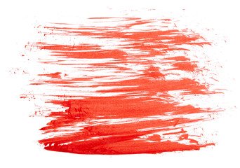Red paint