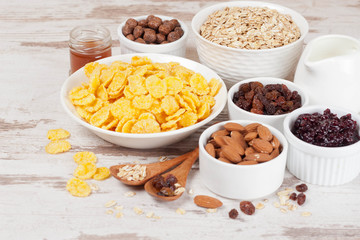 cornflakes and breakfast cereals