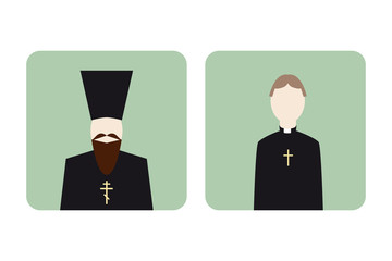 Set of religion icons