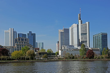 Fototapeta na wymiar Skyline Frankfurt