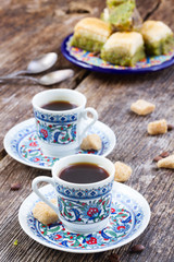 Obraz na płótnie Canvas turkish coffee