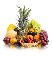 still life multifruit