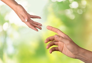 Human Hand. Helping hand