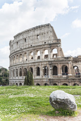 Naklejka premium Roman Colosseum.Fragment.