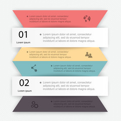 Vector colorful info graphics for your business presentations.