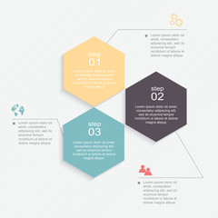 Vector colorful info graphics for your business presentations.