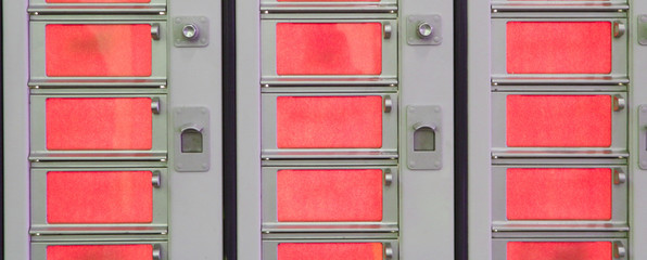 Detail eines alten Automaten