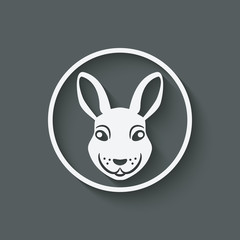 rabbit head symbol