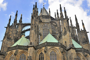 Fototapeta premium Praga cattedrale di San Vito