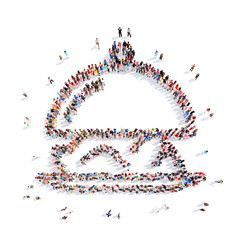 people in the form of Cloche.