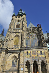 Fototapeta na wymiar Praga cattedrale di San Vito