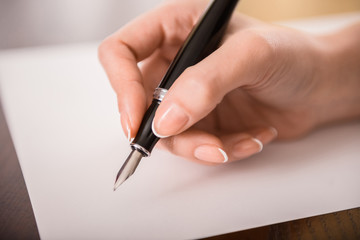 Writing hand