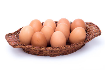 Basket of eggs