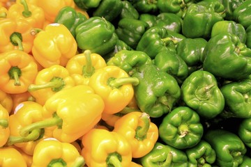 Obraz na płótnie Canvas Chelsea Market - fresh Bell peppers