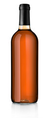 Wine bottle isolated on white
