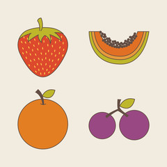 fruits icons