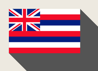 American State of Hawaii flag