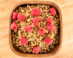 Raspberry Granola