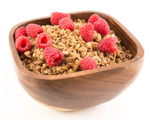 Raspberry Granola