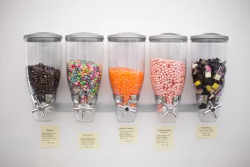 Foto auf Acrylglas Süßigkeiten bulk store