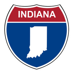 Indiana interstate highway shield