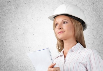 Engineer. Female architect