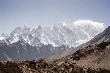 Passu Peak in Northern area of Pakistan