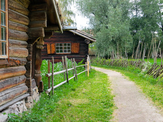 Norwegian ethnographic village