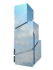 single skyscraper