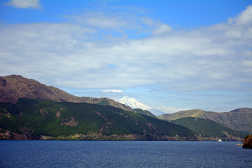 Fototapeta na wymiar Mt. Fuji and Lake Ashi, Japan