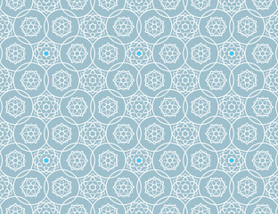 Background with islamic stars