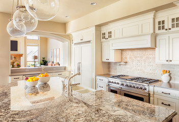 Kitchen in New Luxury Home