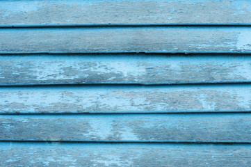 Obraz premium Blue wood wall background