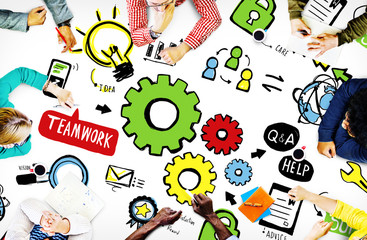 Teamwork Team Collaboration Connection Togetherness Unity