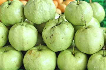 Guava fruit in the market