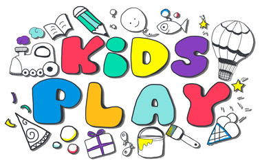 Kids Play Imagination Hobbies Leisure Games Concept