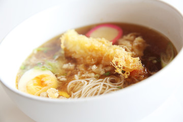 somen, fine wheat noodles