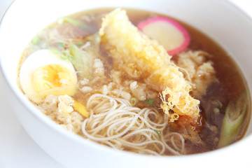 somen, fine wheat noodles