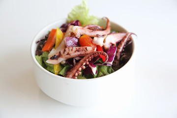 salad in close up