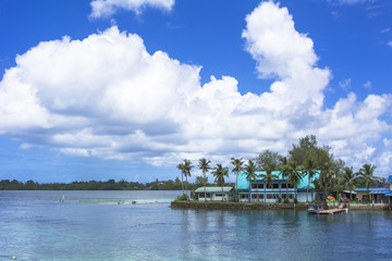 コロール島のレストラン