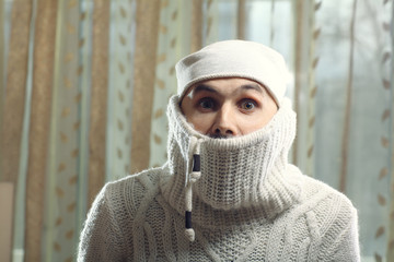 portrait of a man in a sweater
