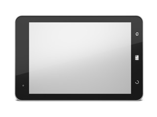 Digital Tablet. 3D. Blank tablet pad pc