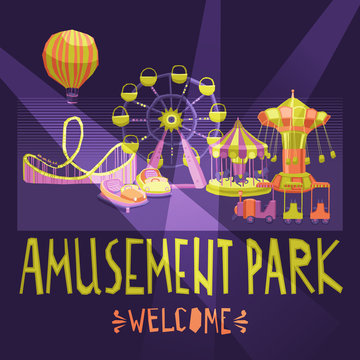 Amusement Park Poster