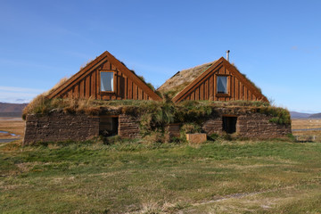 Obraz premium Moedrudalur Farm Island 1