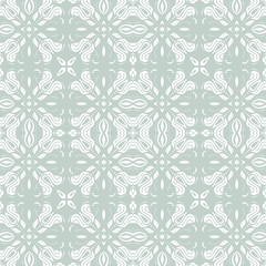 Fototapeta premium Damask Seamless Pattern