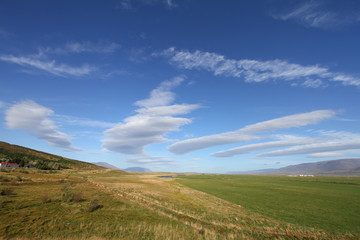 Wolkenformation in Island 2