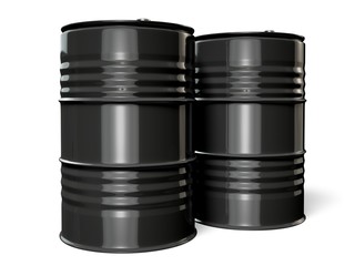 Oil Drum. 3D. Oil Drum